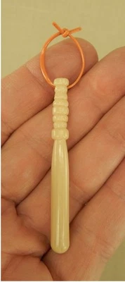 Vintage 1964 Hasbro GI Joe #7612 Shore Patrol Set Tan Billy Club with Lanyard C8 - Image 1 of 4