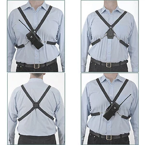 CORREA DE PECHO/ARNÉS KLICKFAST PARA PORTERO/CUERPO DE POLICÍA CÁMARA/RADIOS RX2 - Imagen 1 de 1