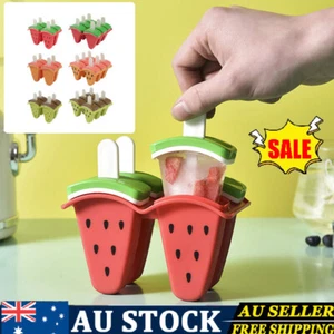 Popsicle Maker Mould 4/6 Cells Fruit Moulds VP - Picture 1 of 23