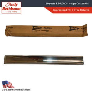 1959 Dodge Sierra Front Fender Lower Rear Chrome Molding 8 Cylinder 1902990 NOS - Picture 1 of 6