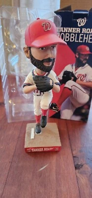 Tanner Roark Washington Nationals MLB baseball bobblehead - Image 1 of 4