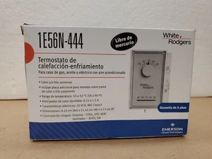 Emerson 1E56N-444 Heating Cooling Mechanica Thermostat Gas Oil Or Electric 24v - Picture 1 of 5