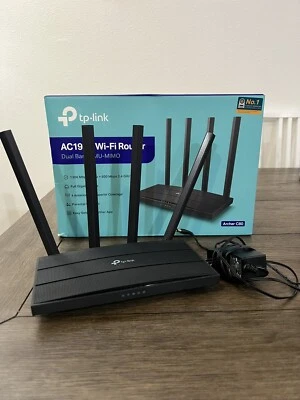 TP-LINK AC1900 Long Range Wireless Wi-fi Router Archer C8 - Image 1 of 3