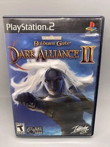 Baldur's Gate: Dark Alliance II 2 PS2 Black Label Good Condition Complete In Box - Picture 1 of 4