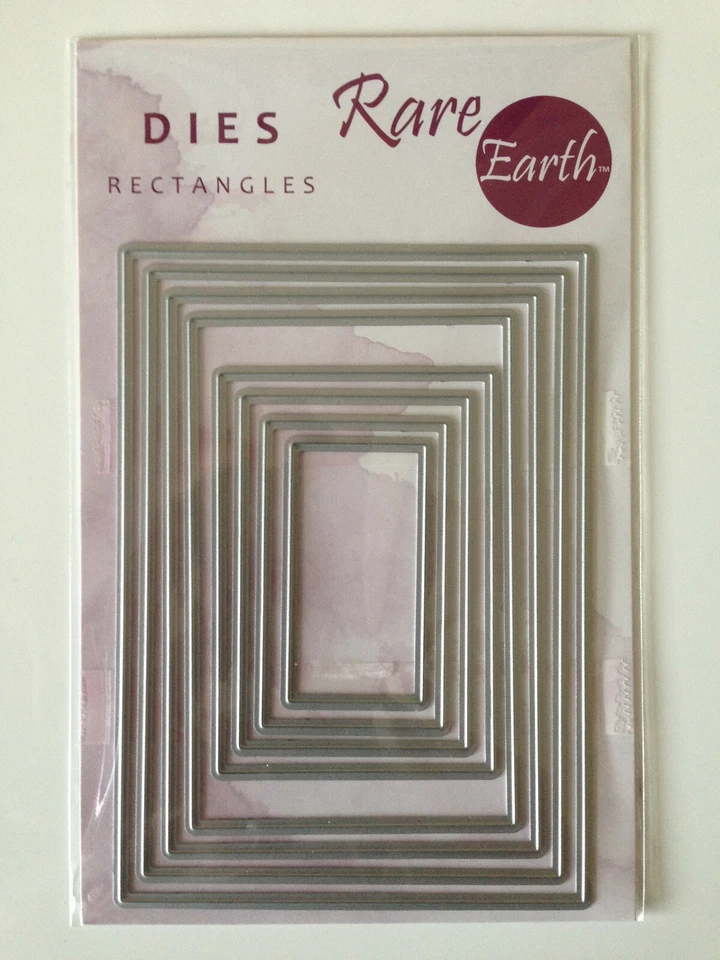 Rare Earth SMALL NESTING RECTANGLES DIE SET - From the makers of Tattered Lace