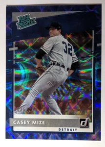 2020 DONRUSS RATED PROSPECT BLUE CASEY MIZE 036/249 - Picture 1 of 2