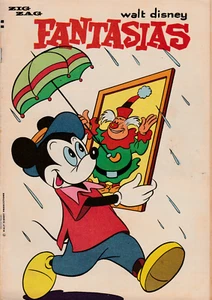 FANTASIAS 70 EDITORIAL ZIG ZAG LATE 60´S WALT DISNEY CHILE SPANISH COMIC - Picture 1 of 1