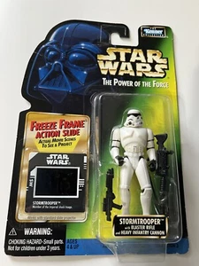 Star Wars STORMTROOPER Freeze Frame POTF Kenner 1997 MOC Empire Strikes Back - Picture 1 of 4