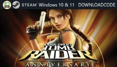 NEU PC Computer Spiel Tomb Raider Anniversary für Windows 10 11 STEAM Code Key - Bild 1 von 4
