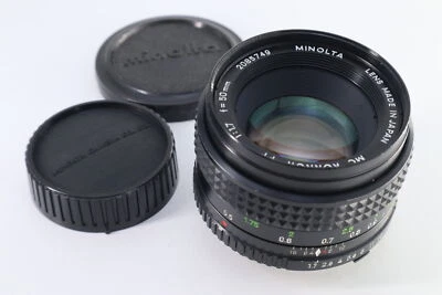 MINOLTA MC ROKKOR-PF 50mm F/1.7 MF Lens from Japan (f03503) - Image 1 of 4