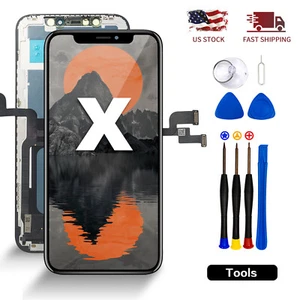 Conjunto de herramientas de repuesto de digitalizador de pantalla táctil LCD para iPhone X - Imagen 1 de 11