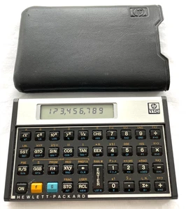 HP Hewlett Packard 11C Wissenschaftlicher Taschenrechner mit Etui !Funktioniert! - Afbeelding 1 van 6