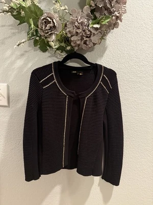 Maje Cardigan With Diamanté Bands Size 1 - Image 1 of 4