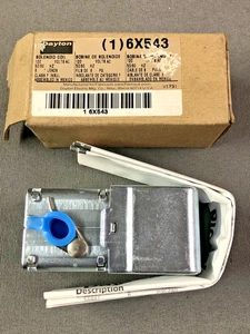 Dayton 6X543 Solenoid Valve Coil 120 VAC 17W w/ Junction Box & 6" Leads - Picture 1 of 5