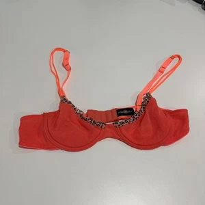 Women’s Cosabella Bra Size US 32B Orange - Picture 1 of 8