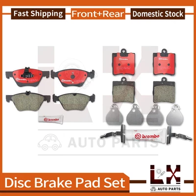 Pastilla de freno delantera trasera Brembo 8 para Chrysler Crossfire 2004-2008 Foto 1 de 4