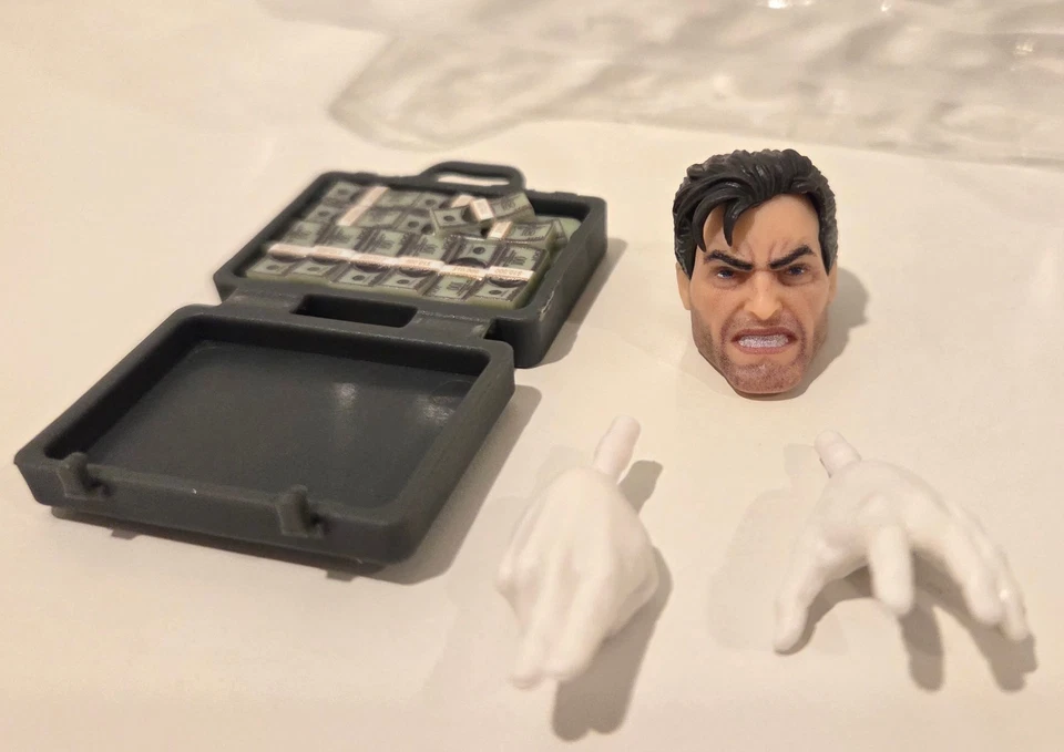 HASBRO MARVEL LEGENDS GAMERVERSE CASTIGADOR CABEZA vs Capcom Wolverine Gun Nick Fury Foto 1 de 1