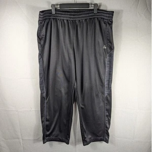 Tek Gear WarmTek Hose 3XB schwarz Fleece gefüttert sportliche Jogginghose Big Tall Herren - Bild 1 von 3