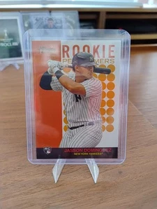 Jasson Dominguez 2024 Topps Heritage High Number Rookie Performers RC #RP-10 - Bild 1 von 2