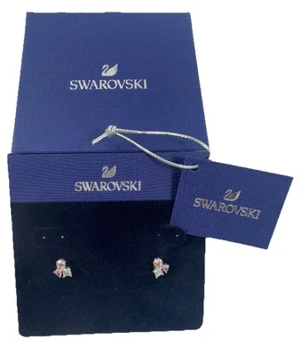 Swarovski 5570994 Attract Kollektion Ohrringe Ohrstecker Rhodiniert Rosa NEU OVP - Bild 1 von 4