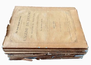 7 Original Erstausgabe Fascicles THE OXFORD ENGLISH DICTIONARY (Alle, Vol IX) - Bild 1 von 13