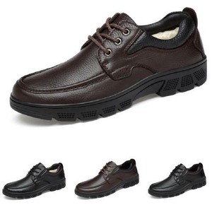 38-48 Mens Low Top Faux Leather Business Leisure Shoes Work Office Lcae up New L