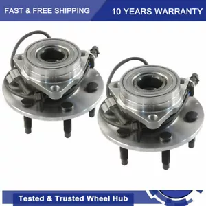 Pair Front Wheel Hub Bearing for 4x4 1999-2006 Chevy GMC Silverado Sierra 1500 - Bild 1 von 8