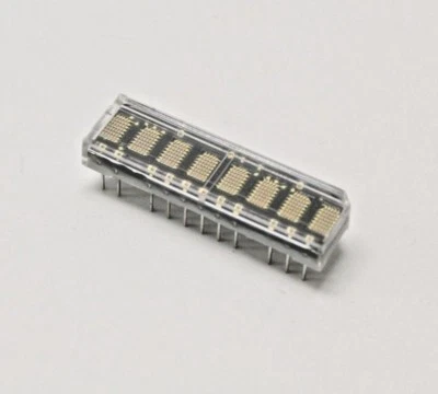 AGILENT HCMS-2914 5x7 Orange 8-Charactor 3.7mm Dot-Matrix LED Display, New - Image 1 of 3