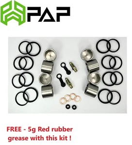 Kawasaki 2017 Z900 AHF ZR900 Front Brake Piston & Seal rebuild repair kit - Picture 1 of 7