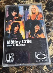 Motley Crue Shout At The Devil original 1983 canadian cassette - Picture 1 of 4