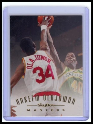1994-95 SkyBox E-Motion #116 Hakeem Olajuwon - Image 1 of 2