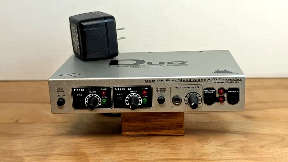 M-Audio DUO Dual Microphone Preamp Interface XLR-USB, w/All Cables, Software - Image 1 of 4
