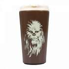OFFICIAL STAR WAR CHEWBACCA WOOKIE PILOT STAINLESS STEEL TRAVEL COFFEE CUP MUG
