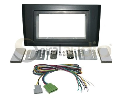 VOLVO XC90 2003-2014 Car Radio Dash Kit 2DIN + AMP Bypass Wire Harness VO32 - Image 1 of 2