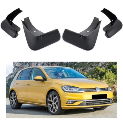 Guardabarros guardabarros guardabarros guardabarros 4 piezas para Volkswagen Golf 2017 hatchback Foto 1 de 4