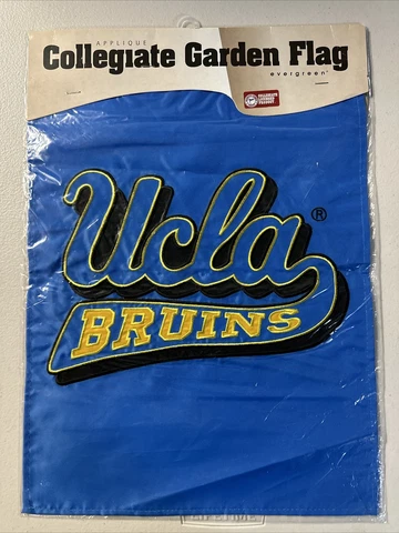 UCLA Bruins Collegiate Garden Flag Double Sided 12.5" x 18" NEW Cover