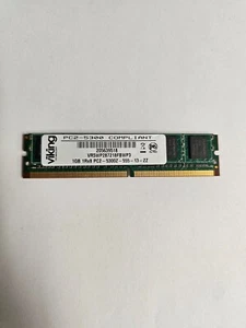 Viking VR5WP287218FBWP3 1Gb 1Rx8 PC2-5300Z-555 VLP Mini-DIMM - Picture 1 of 1