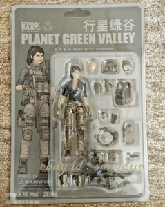 Figura de acción OU YING STUDIO PLANET GREEN VALLEY 1/18 Famale Solider GK en stock - Imagen 1 de 1