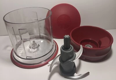 Ninja Master Prep Food Processor Replacement 16oz Bowl Lid & 2 Blades QB1004 - Image 1 of 4