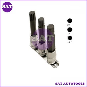 3pcs Special BMW Rim Lock Socket Set (17T 10T 21T) - Picture 1 of 1