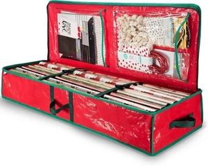 Bolsa de almacenamiento de polietileno Zober para envolver regalos bolsillos interiores caja de almacenamiento nueva - Imagen 1 de 8