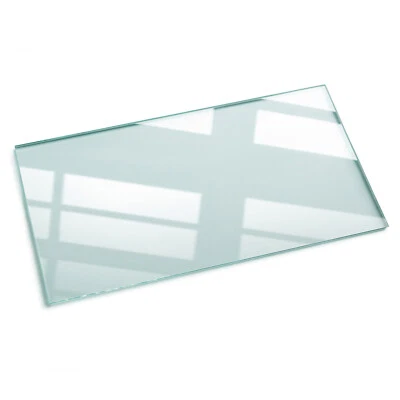 Glasplatte Gehärtet Transparente Glasscheibe Glas Tischplatte Glasscheibe 120x60 - Bild 1 von 4