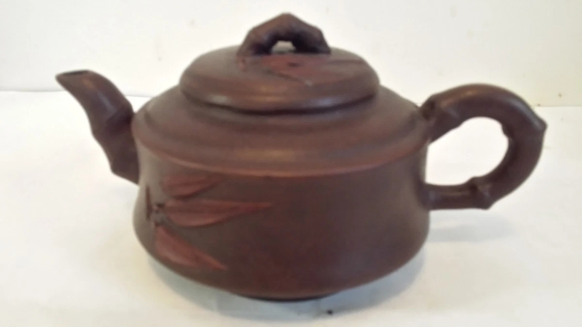 ヴィンテージ、中国、ブロンズ製ティーポット 、サーカ ヴィンテージ