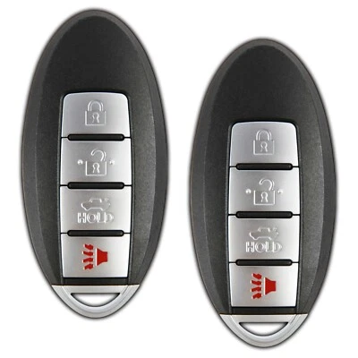 2 Replacement For Infiniti Smart Key CWTWB1U787 4 Button 2011-2019 M37 M56 Q70 Foto 1 de 3