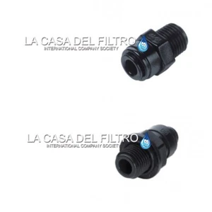 Raccordo Terminale metrico diritto tubo in mm - filetto maschio depuratore acqua - Imagen 1 de 47