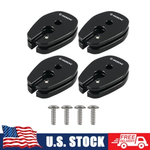 NICECNC 4x Blinker Indicator Stalk Adapter Plate For Kawasaki KLR 650 2008-2018 - Imagen 1 de 15