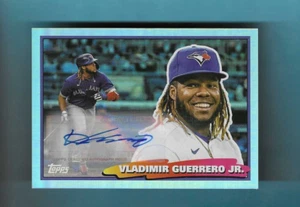 VLADIMIR GUERRERO JR automático 2022 TOPPS ARCHIVOS 1988 AUTÓGRAFO DE LÁMINA GRANDE 88BF-50 - Imagen 1 de 2