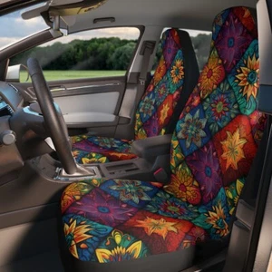 Fundas de asiento de automóvil Boho hippie decoración de automóviles vehículo hippie furgoneta cubierta de asiento - Imagen 1 de 8