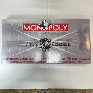 2006 NHL Edition Customizable Monopoly Game. New Open Box. All Game Item Sealed - Picture 1 of 14