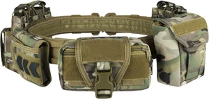 Battle Belt Tactical Belt with Accessories: Duty Belts Law Enforcement Combat Ai - Picture 1 of 11